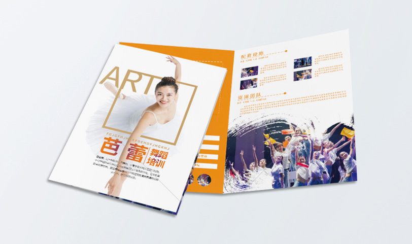 两折页设计蜜桃成品人视频入口-A4[规格210*297mm]覆光膜-专版蜜桃成品人视频入口(图1)